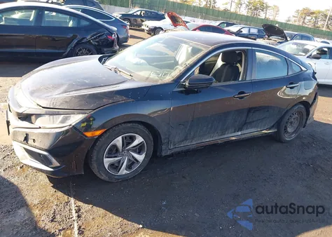 2021 Honda Civic Lx из США, поврежденный, VIN 2HGFC2F67MH558679
